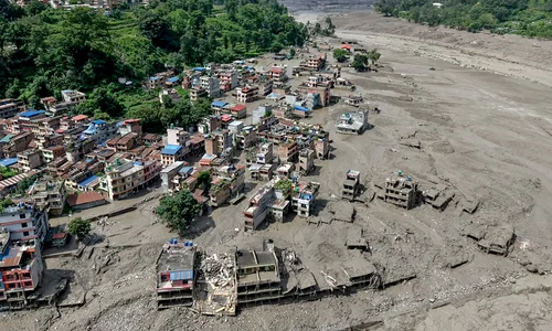 Viitură în Nepal 