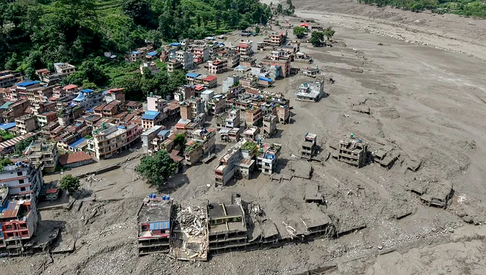 Viitură în Nepal