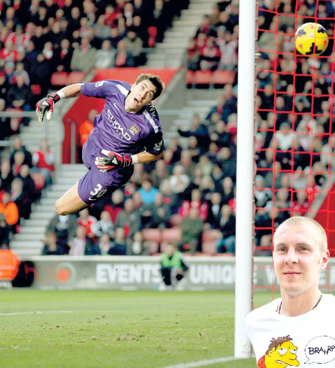 Pantilimon a apărat şapte meciuri în campionat pentru Manchester City
