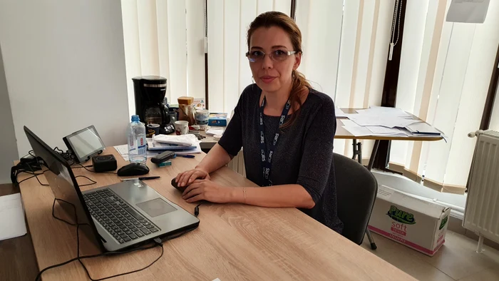 Ana-Maria Guriță, consilier juridic la JRS FOTO Valentin Trufașu