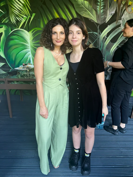 Ruxandra are o relație foarte specială cu mama sa, actrița Ioana Ginghină