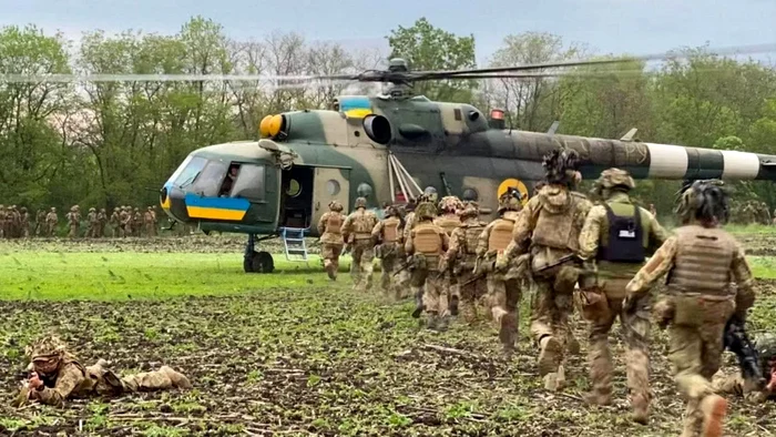 Brigada 82 Aeropurtată este considerată un vârf de lance al contraofensivei Ucrainei FOTO Facebook