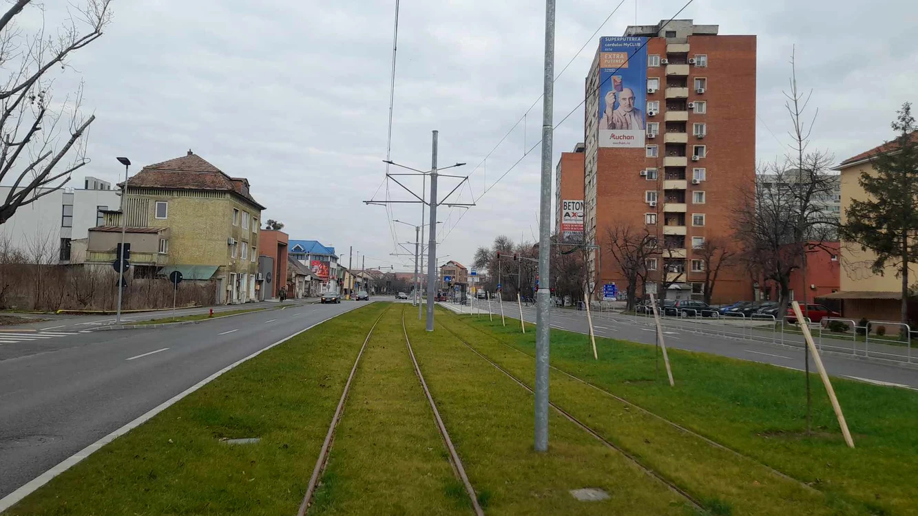 Bulevardul Cetății din Timișoara FOTO Ștefan Both