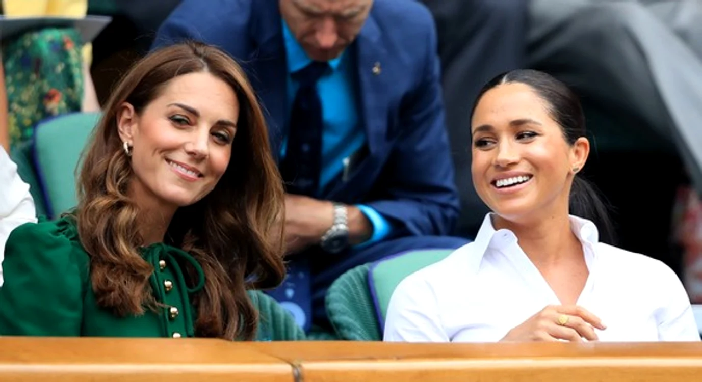 Kate Middleton şi Meghan Markle s-au distrat la finala Wimbledon 2019