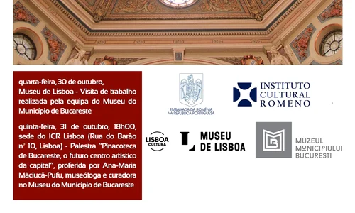 Schimb cultural româno-portughez între Muzeul Municipiului București și Muzeul orașului Lisabona 