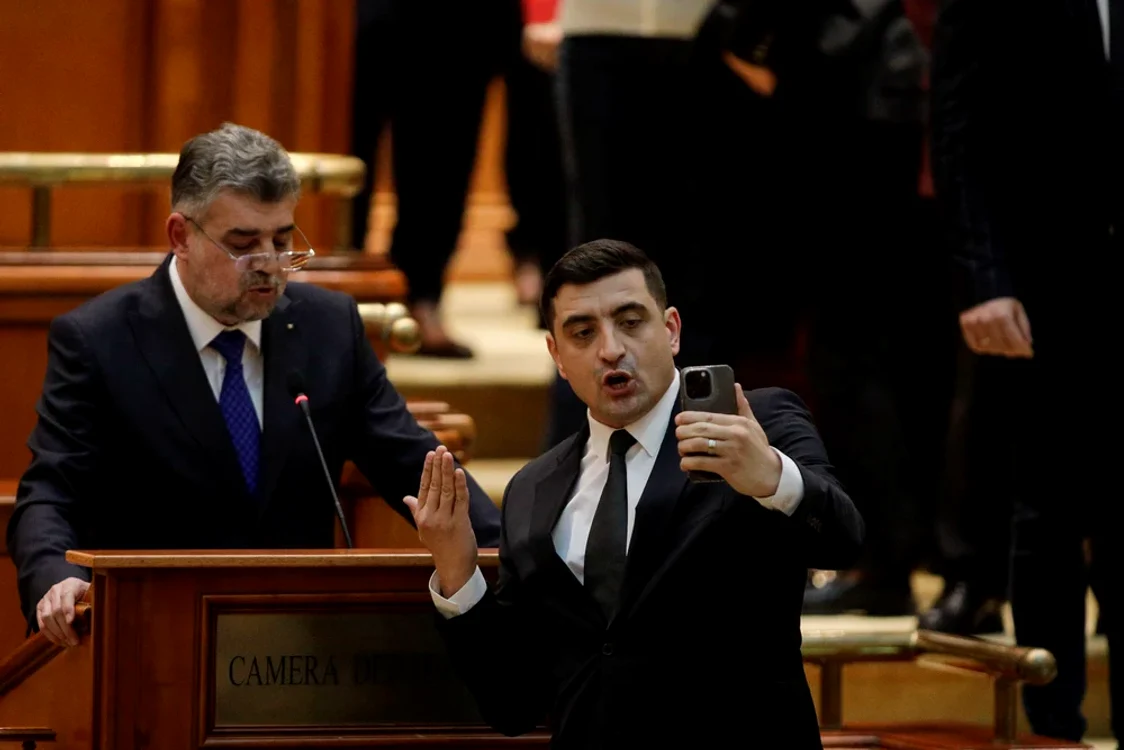 Marcel Ciolacu și George Simion conduc în sondaje în lupta pentru turul doi FOTO: arhivă