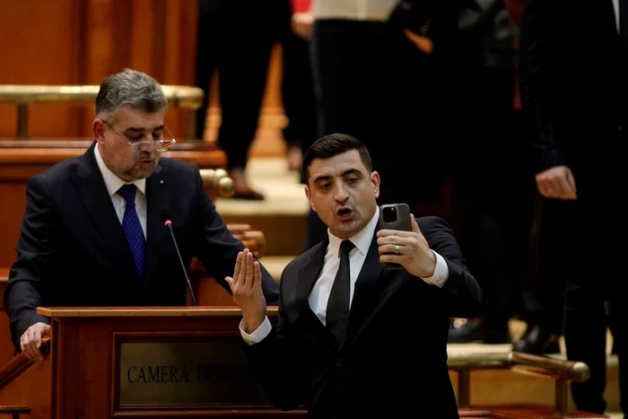 Marcel Ciolacu și George Simion conduc în sondaje în lupta pentru turul doi FOTO: arhivă