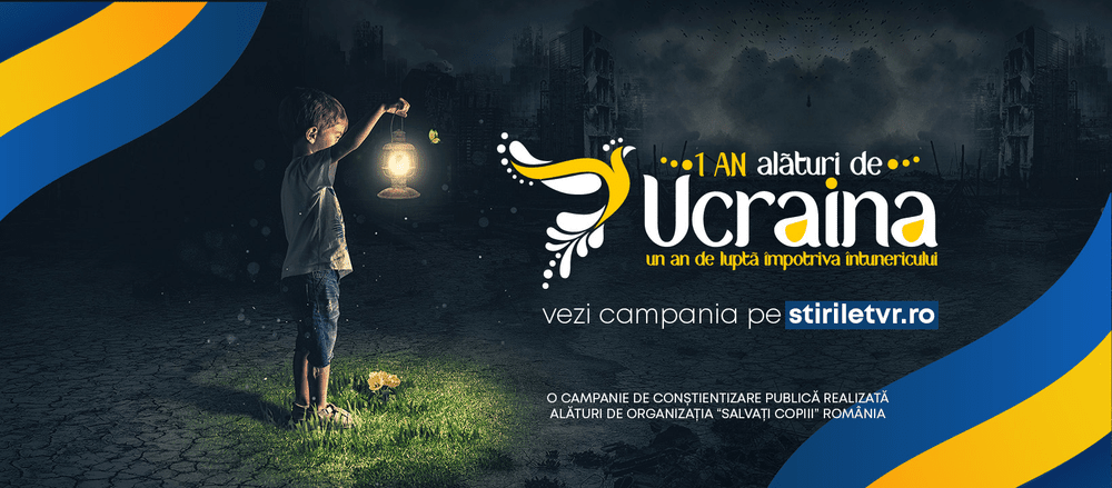 Un an alături de Ucraina – un an de luptă împotriva întunericului