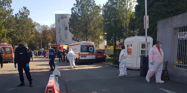Incendiu la Constanta
