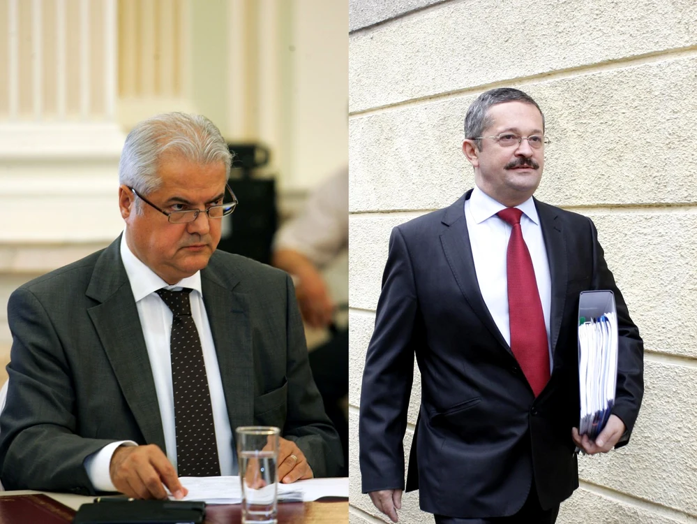 Balaban Grăjdan (dreapta) este acuzat de favorizarea infractorului Adrian Năstase FOTO Adevărul