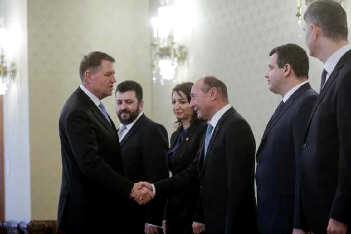 Consultări PMP Cotroceni - Traian Băsescu - Klaus Iohannis / FOTO Inquam Photos / George Călin / 17 ian 2018
