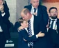 Prințul William și Prințul George 