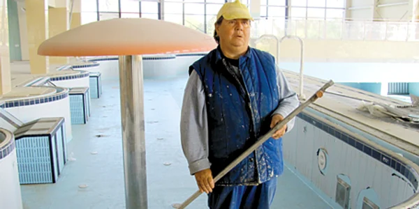 Deşi în prezent e doar un şantier, Aqualand se va transforma într-un complex acvatic