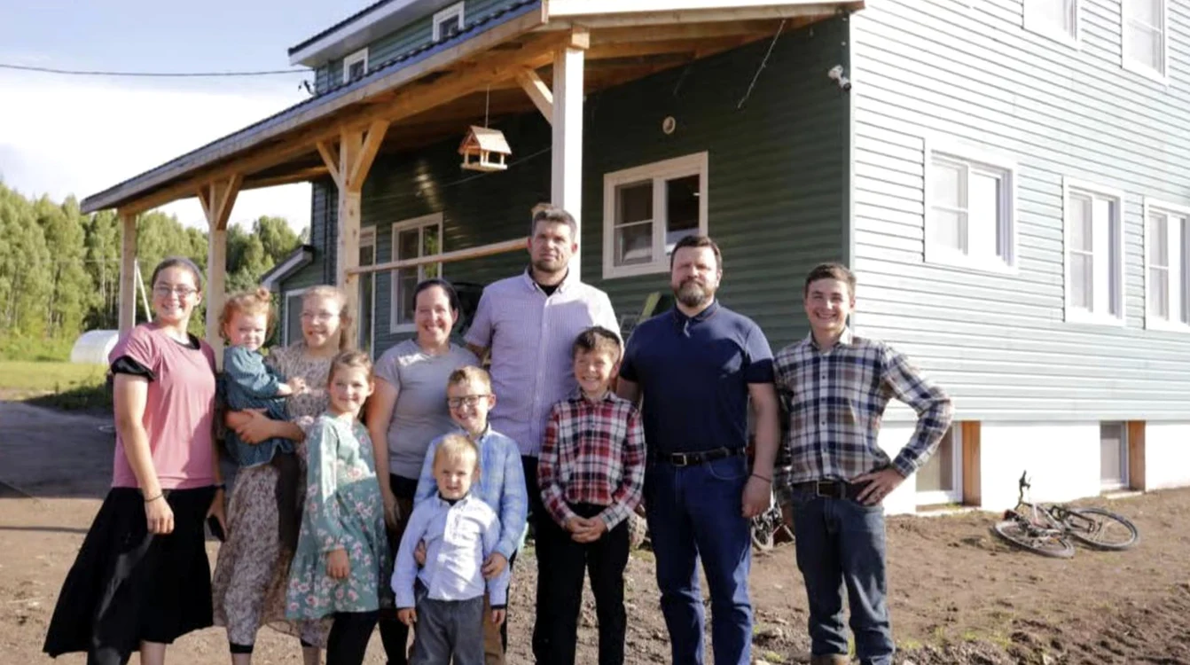 Familia fermierului canadian