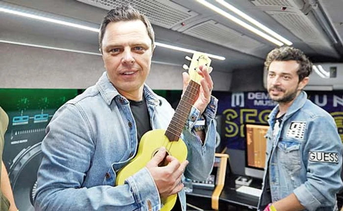 Marius, alături de Marcus Schulz