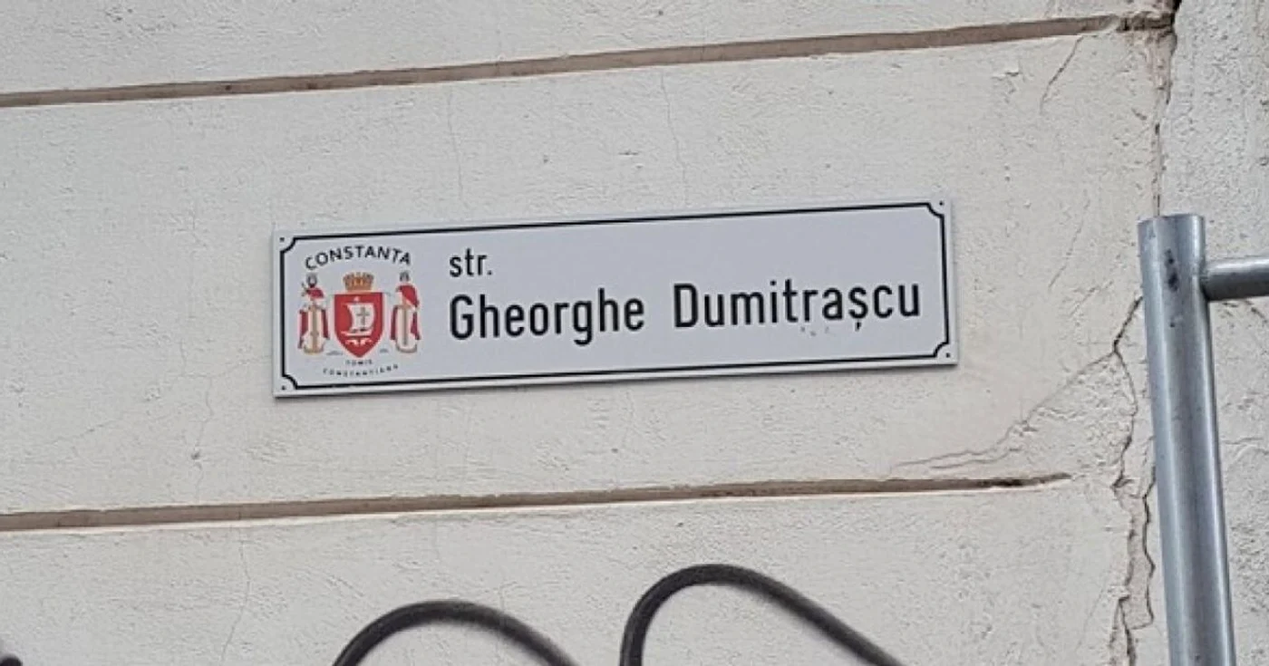 Strada Dianei a devenit Gheorghe Dumitraşcu FOTO Facebook Primaria Constanta