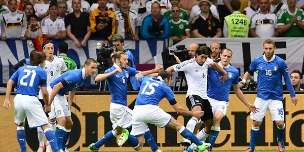 Italia Germania Euro 2012 FOTO AFP
