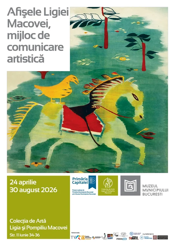 Vernisajul expoziției „Afișele Ligiei Macovei – mijloc de comunicare artistică”