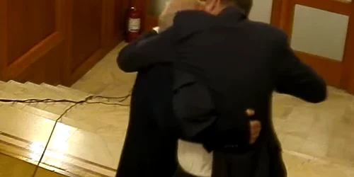 Florin Roman vs. Dan Vîlceanu. FOTO captură video