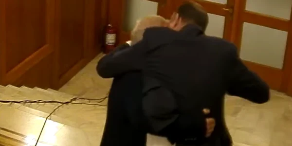 Florin Roman vs. Dan Vîlceanu. FOTO captură video