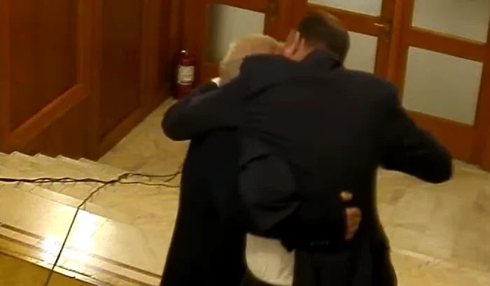 Florin Roman vs. Dan Vîlceanu. FOTO captură video