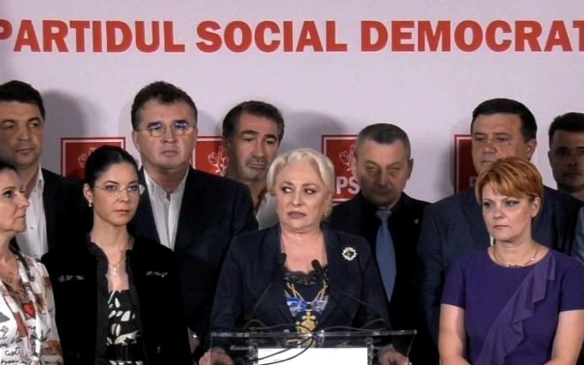 Viorica Dăncilă a fost trădată de partid