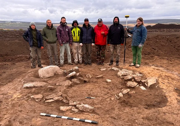 Morminte din Epoca Bronzului, descoperite în Republica Moldova (© Agenția Națională Arheologică)