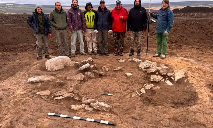 Morminte din Epoca Bronzului, descoperite în Republica Moldova (© Agenția Națională Arheologică)