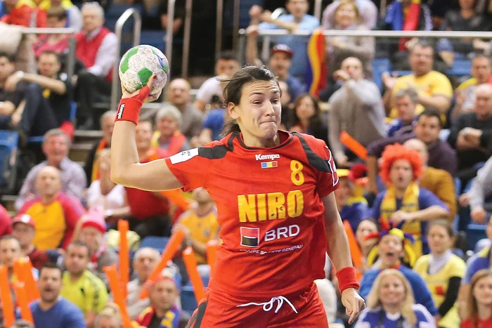 Ada Nechita a jucat şi în precedentul meci cu Danemarca, în care România a fost egalată în ultima secundăFoto: Mediafax