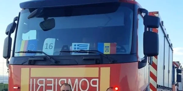 calarasi pompieri din calarasi in misiune in grecia foto faceb/isu calarasi
