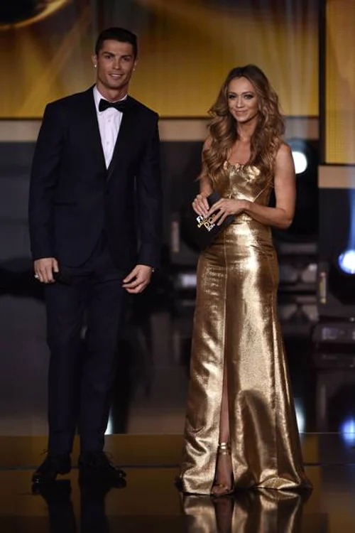 
    Kate Abdo, alături de Cristiano Ronaldo  