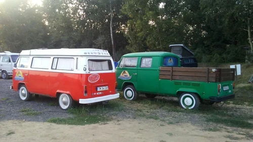 Hippie van-urile Volkswagen 