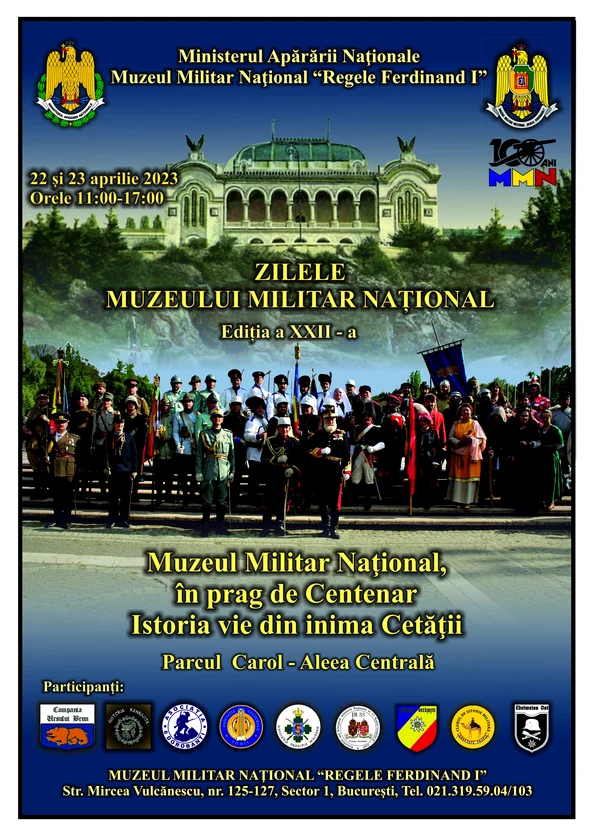 Zilele Muzeului Militar Național - ediția a XXII-a 