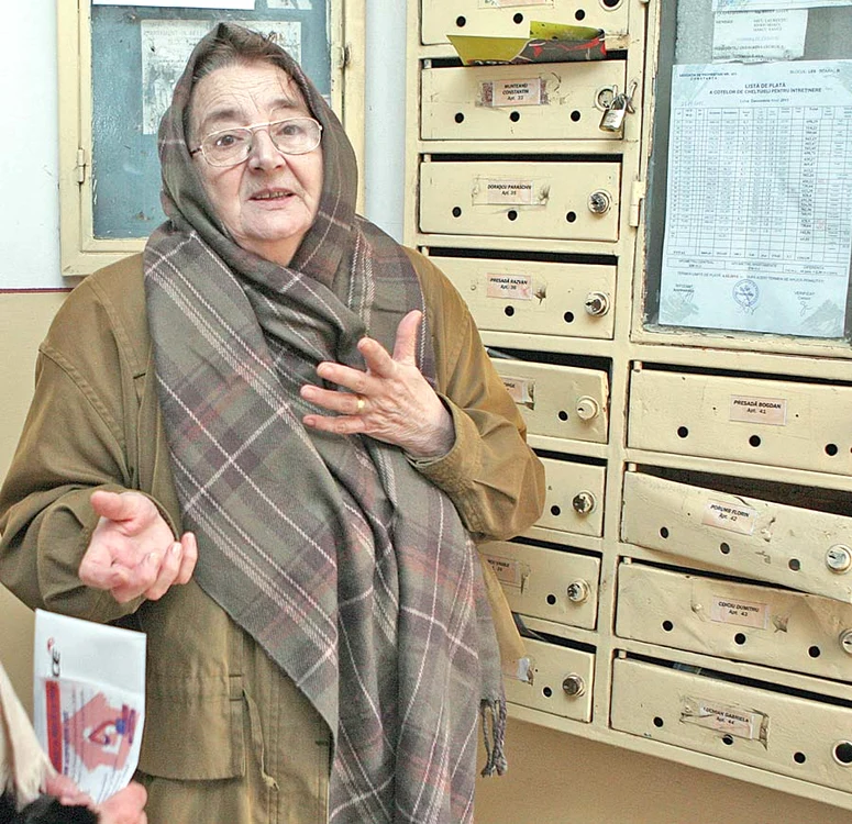 Georgeta Frigioiu (69 de ani), pensionară: "Am palpitaţii de când am văzut întreţinerea"