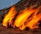 Flacăra eternă de la Yanar Dag din Azerbaidjan Foto Shutterstock