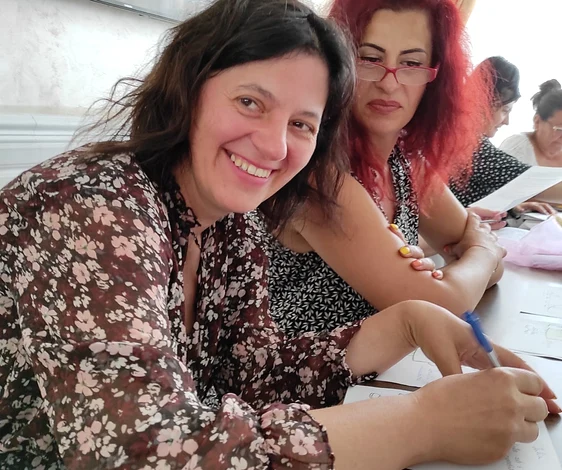 Iulia Mihalache, învățătoarea premiată de Teach fo Romania FOTO: arhiva I. Mihalache