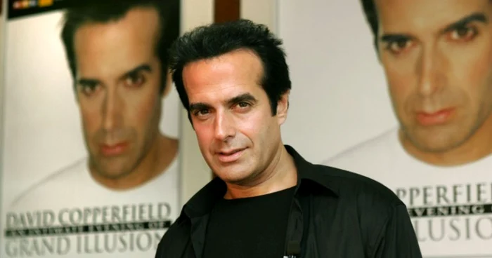 David Copperfield, în
vârstă de 56 de ani, a devenit celebru pentru numerele de magie
elaborate pe care le face FOTO AFP