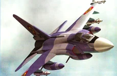 Una dintre cele mai cunoscute reprezentări grafice ale supersonicului românesc IAR-95