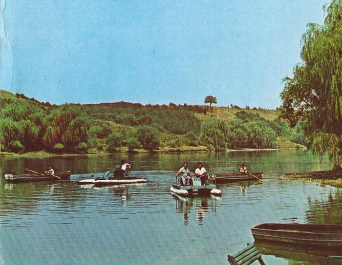Lacul Strehareți era un loc de agrement apreciat în comunism FOTO: FB/Aurelia Grosu