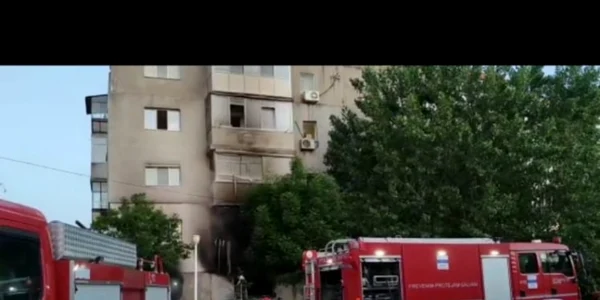 incendiu violent slatina