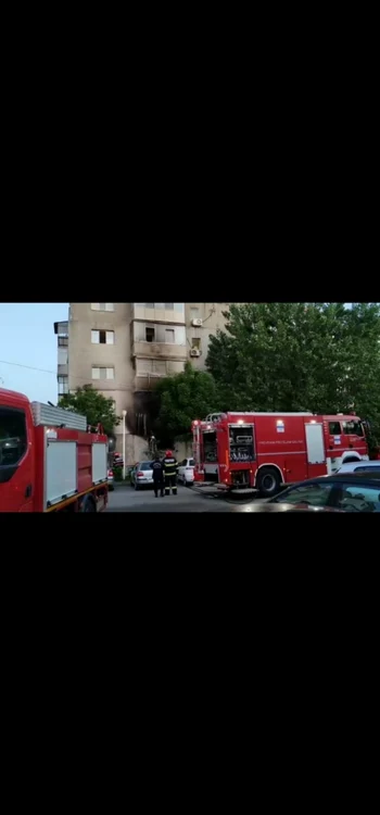 incendiu violent slatina