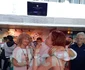 Irinel și Irina Columbeanu au întâmpinat-o pe Ramona la aeroport foto Click!