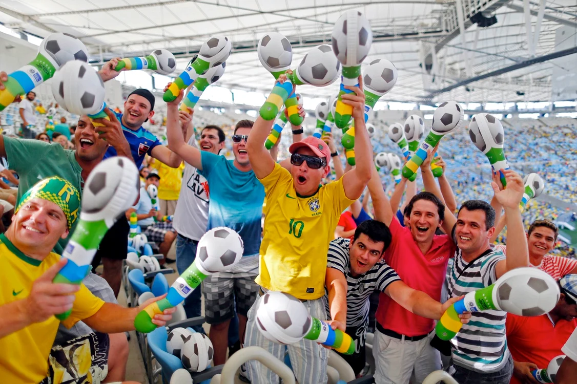 Aproximativ 75.000 de fani au vizionat finala dintre Germania şi Argentina chiar de pe Maracana din Rio de Janeiro