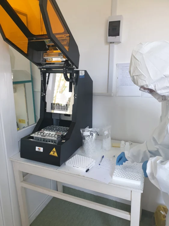 testare coronavirus salaj foto prefectura salaj