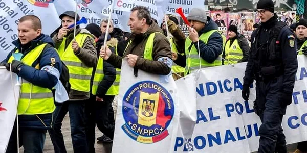 Sindicatul Naţional al Poliţiştilor şi Personalului Contractual Foto Facebook SNPPC