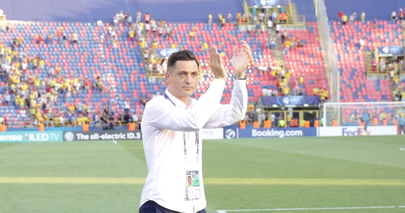 Mirel Rădoi, fost selecţioner U21, actualmente selecţioner al naţionalei „mari”
