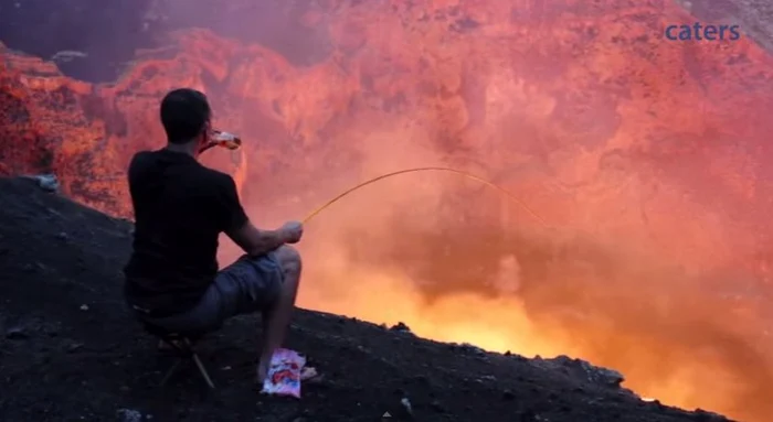 Tânărul are o mică doză de nebunieFoto Youtube