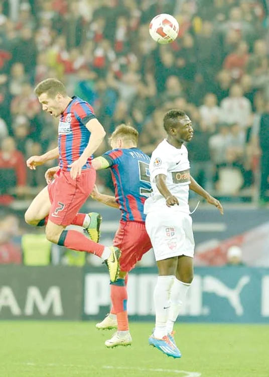 Steaua a învins pe Dinamo cu 5-2 în turul semifinalei Cupei României, iar acum are prima şansă la calificarea în finală (FOTO: Răzvan Păsărică)
