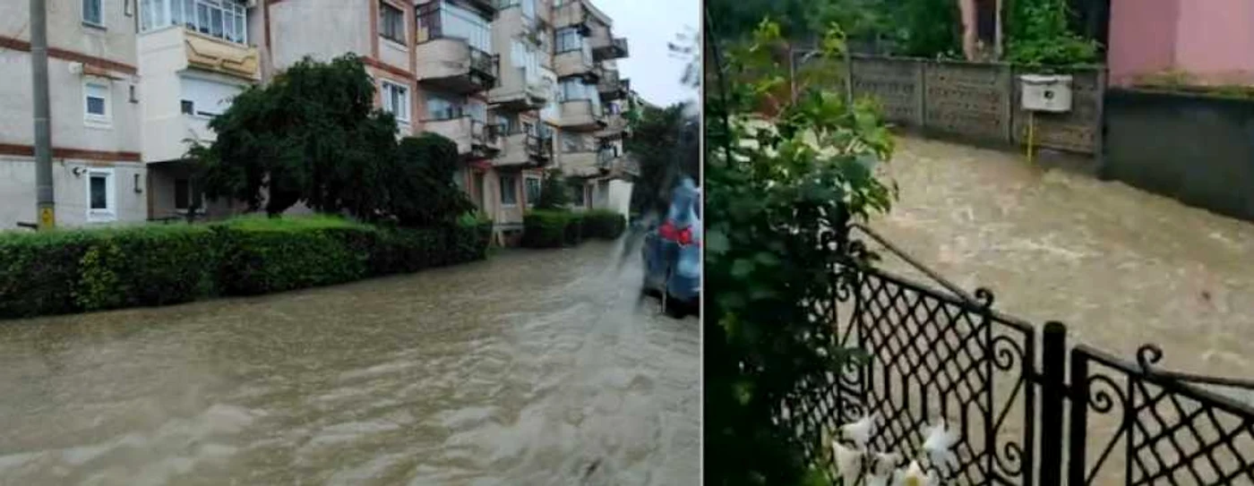Inundatii în Călan şi Săcel.