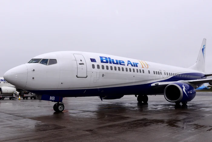 Toare aeronavele Blue Air vor rămâne la sol din 21 martie. Doar cursele charter vor mai pleca, la cerereFoto: zf.ro